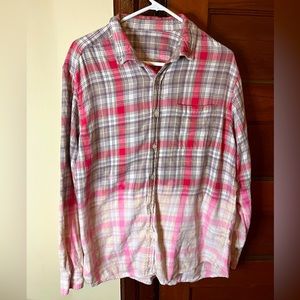 Bleach Treated Men’s Flannel